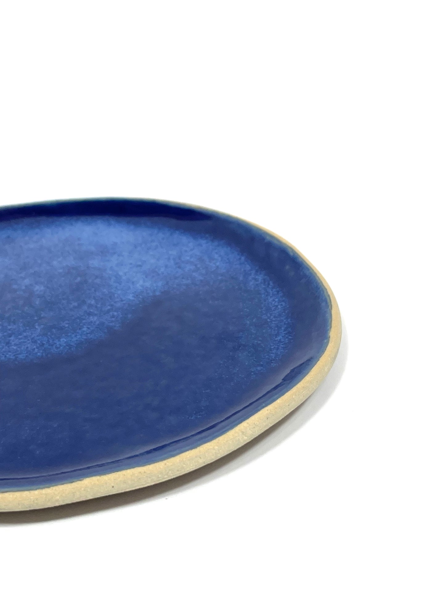 Deep blue plate